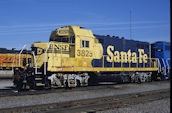 BNSF GP7m 3825 (20.09.2011, Galesburg, IL)