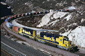 BNSF SD40-2 6764 (02.02.2002, Cajon 63, CA)