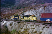 BNSF SD40-2 6853 (03.10.2005, Blue Cut, CA)