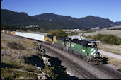 BNSF SD40-2 7805 (25.08.2001, Austin, MT)