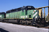 BNSF SD40-2 8073 (28.09.2010, E St. Louis, IL)