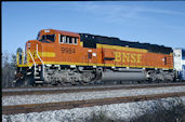 BNSF SD70MAC 9984 (20.03.1999, Junction City, GA)