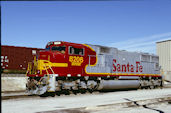 BNSF SD75M 8206 (18.09.2000, N. Kansas City, MO)