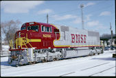 BNSF SD75M 8256 (13.02.1996, London, ONT)