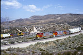 BNSF SD75M 8260 (17.08.1996, Cajon 57, CA)