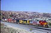BNSF SD75M 8267 (03.06.1997, Yorba Linda, CA)