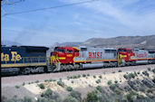 BNSF SD75M 8275 (22.05.1997, Cajon, CA)