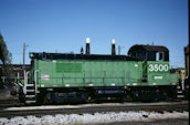 BNSF SW1200 3500 (22.09.2007, Silvis, IL)