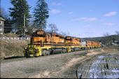 BPRR SD40-2 3319 (02.2020, Punxsutawney, PA)