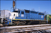CAGY SD40-2 3310 (17.01.2015, Columbus, MS)