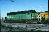 CEFX SD40-2 7118 (10.03.2005, Roseville, CA)