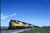 CNW C44-9W 8617 (28.05.1994, Bill, WY)