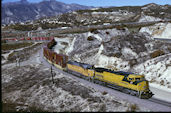 CNW C44-9W 8704 (30.09.1995, Cajon 59, CA)