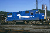 CR GP38-2 8204 (27.08.1978, Cedar Hill, CT)