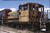 CSUX GE70ton 9703 (12.06.1996, Loveland, CO)