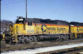 CSXT GP40-2 6046 (01.03.1992, Brunswick, MD)