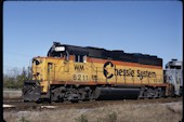 CSXT GP40-2 6211 (16.08.1990, Richmond, VA)