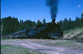 CTS 2-8-2 K-36  487 (03.06.2001, Cumbres Pass, CO)