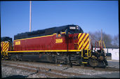 DCR SD40-3 3506 (27.02.2018, Clayton, DE)