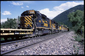 DRGW GP60 3155:2 (07.2000, bei Crescent, CO)