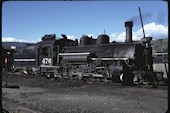 DSNGRR 2-8-2 K-28  476 (19.07.1981, Durango, CO)