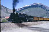 DSNGRR 2-8-2 K-28  478 (01.06.1996, Silverton, CO)