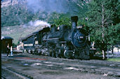 DSNGRR 2-8-2 K-36  480 (04.06.2001, Durango, CO)