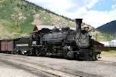 DSNGRR 2-8-2 K-36  482 (15.07.2016, Silverton, CO)