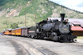 DSNGRR 2-8-2 K-36  482 (15.07.2016, Silverton, CO)