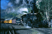 DSNGRR 2-8-2 K-36  482 (04.06.2001, Durango, CO)