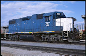 EMDX GP38-2  747 (01.06.2012, Galesburg, IL)