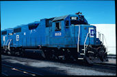 EMDX GP38-2  802 (19.06.1991, Minot, ND)