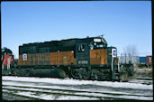 EMDX SD40-2 6303 (22.02.1991, Franklin Park, IL)