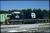 FEC GP38-2  503:2 (22.04.1996, Jacksonville, FL)