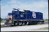 FEC GP38-2  511 (06.11.2006, Ft. Pierce, FL)