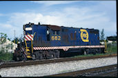 FEC GP9  662 (17.08.1993, Ft.Lauderdale, FL)