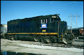 GATX GP40 3707 (26.05.1989, Kansas City, MO)