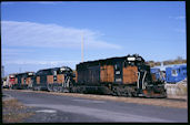 GATX SD40-2 6351 (12.10.1989, Shoreham, MN)
