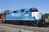 GMTX GP38-2 2225 (19.06.2021, Connersville, IN)