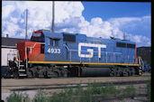 GTW GP38-2 4933:2 (16.07.2010, Sioux City, IA)