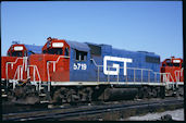 GTW GP38-2 5719 (01.10.1992, Clearing Yard, IL)