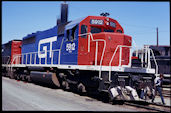 GTW SD40 5912 (28.07.1974, Detroit, MI)