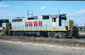 GWWR GP38-3 4099 (03.10.1999, Council Bluffs, IA)