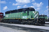 HLCX SD40-2 7837 (03.06.2012, Columbus, OH)