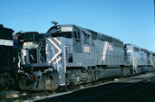 HLCX SD40-2 8507 (07.05.1990, Richmond)