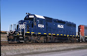 HLCX SD40E 6334 (28.11.2013, Waycross, GA)