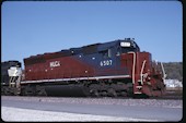 HLCX SD40M-3 6507 (26.10.2002, Council Bluffs, IA)