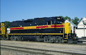 IAIS GP38-2  711 (19.06.2008, Blue Island, IL)