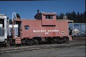 MCR Caboose 102 (19.09.1999, McCloud, CA)