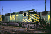 MKT SD40-2  605 (09.1988, Kansas City, KS)